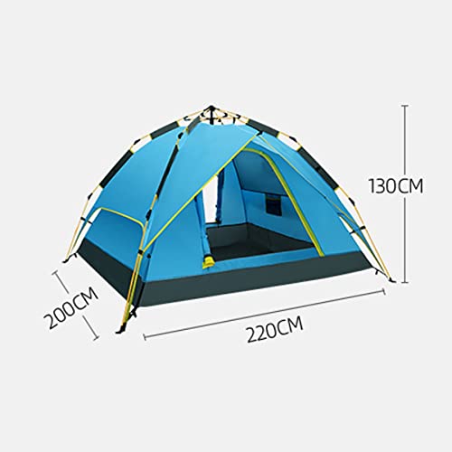 Easy Setup 2-3 Person Waterproof Pop-Up Camping Tent for Outdoor Adventures - Image 3