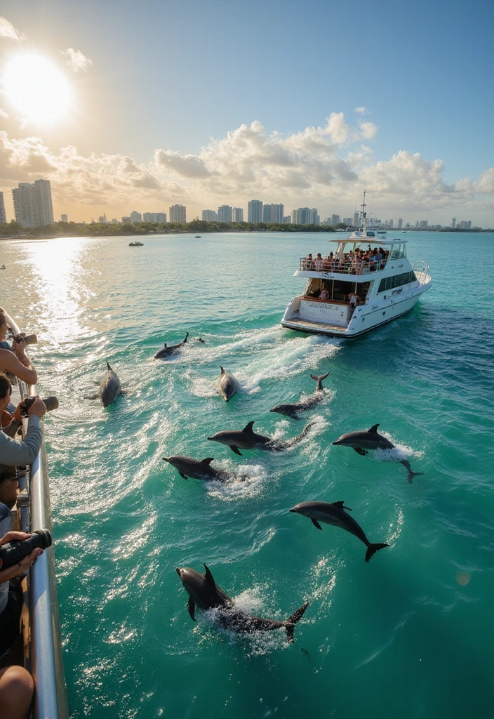 10 Breathtaking Dolphin Cruises Perfect for Capturing Stunning Wildlife Photography! - 1. Biscayne Bay Dolphin Cruise, Florida