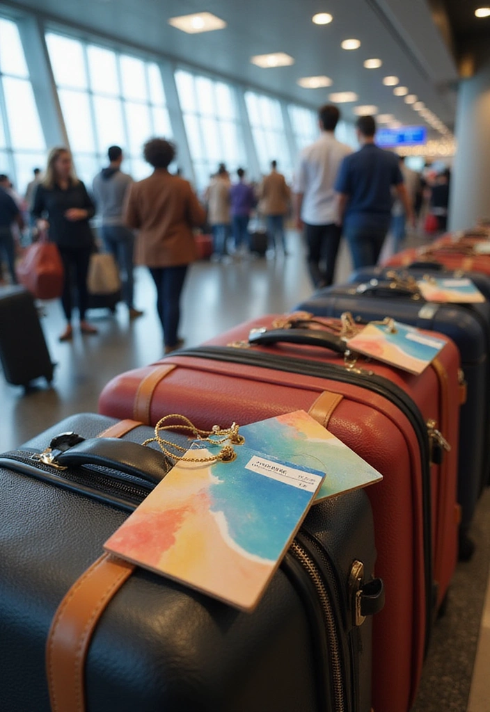 22 Packing Hacks for Celebrity Cruises That Will Change Your Travel Game Forever! (Don't Forget #15!) - 12. Use Luggage Tags for Easy Identification