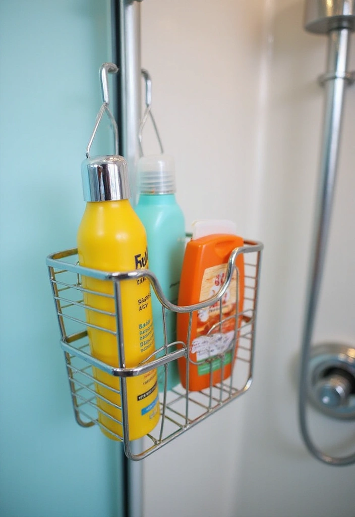 22 Packing Hacks for Celebrity Cruises That Will Change Your Travel Game Forever! (Don't Forget #15!) - 5. Use a Shower Caddy for Easy Access to Toiletries