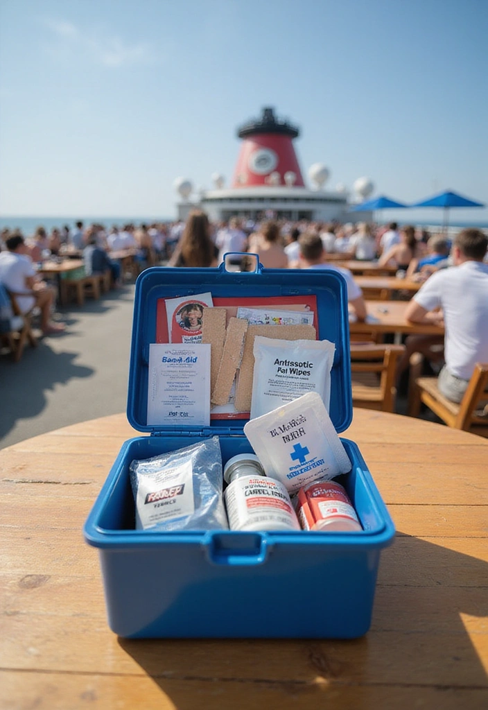 22 Packing Hacks for Celebrity Cruises That Will Change Your Travel Game Forever! (Don't Forget #15!) - 6. Pack a Small First Aid Kit