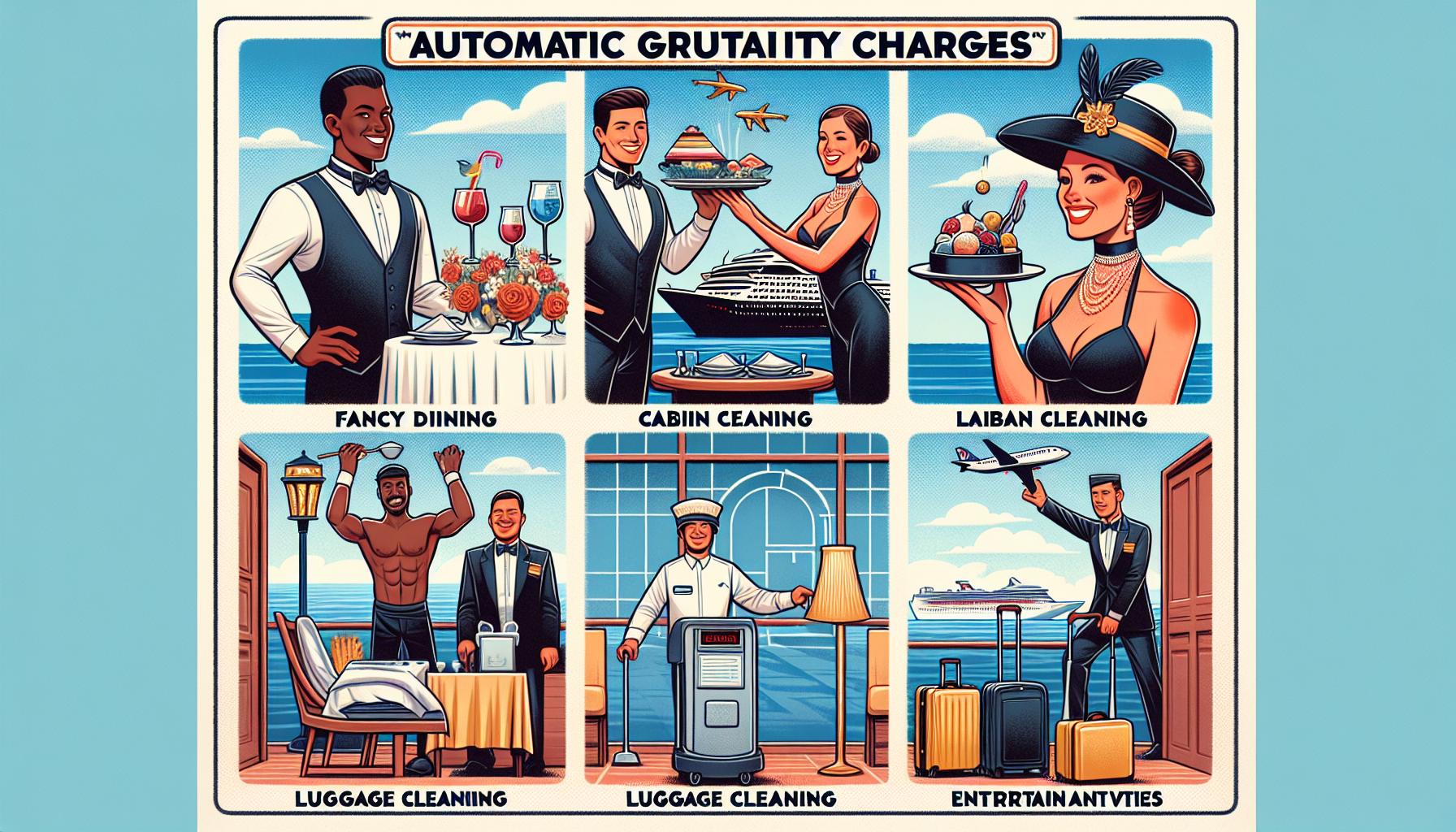 what Is Included in carnival's Automatic Gratuity Charges