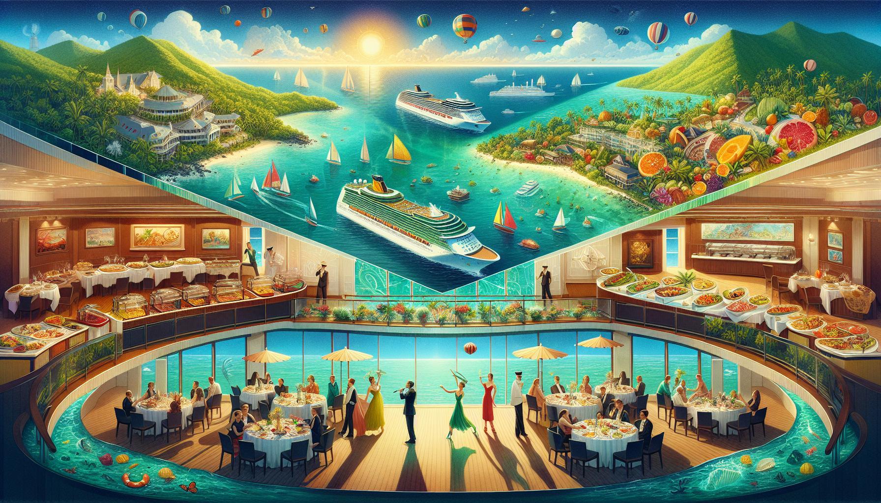 Dining and Entertainment Highlights Aboard Carnival Cruises⁣ to Jamaica