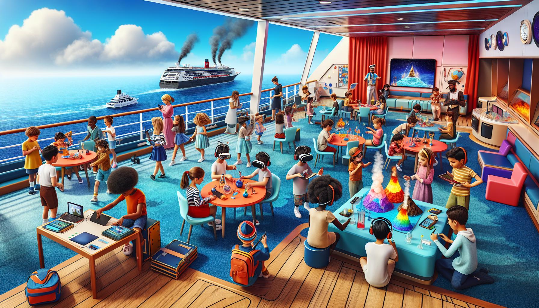 Discovering‍ the Fun ⁣and Educational ⁣Activities at ‌Carnival ⁤Cruises Kids Club