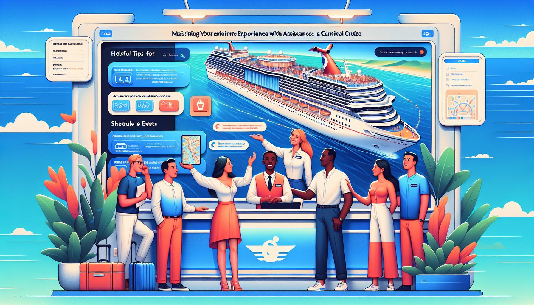 Tips for ⁢Getting the Most Out of Your Carnival Cruises Assistance Experience