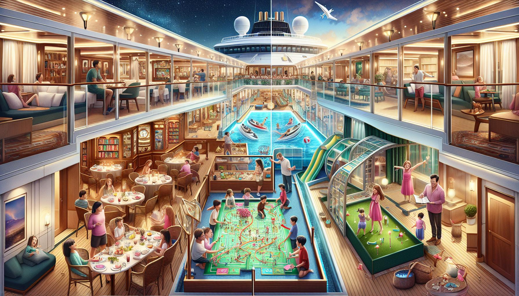 Exploring the Best Onboard Activities for Families and Couples