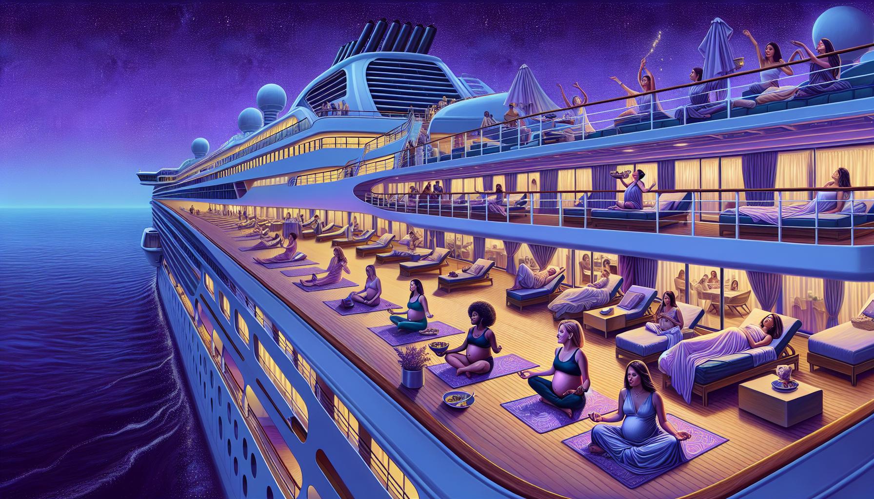 What to Expect Onboard When Cruising During Pregnancy