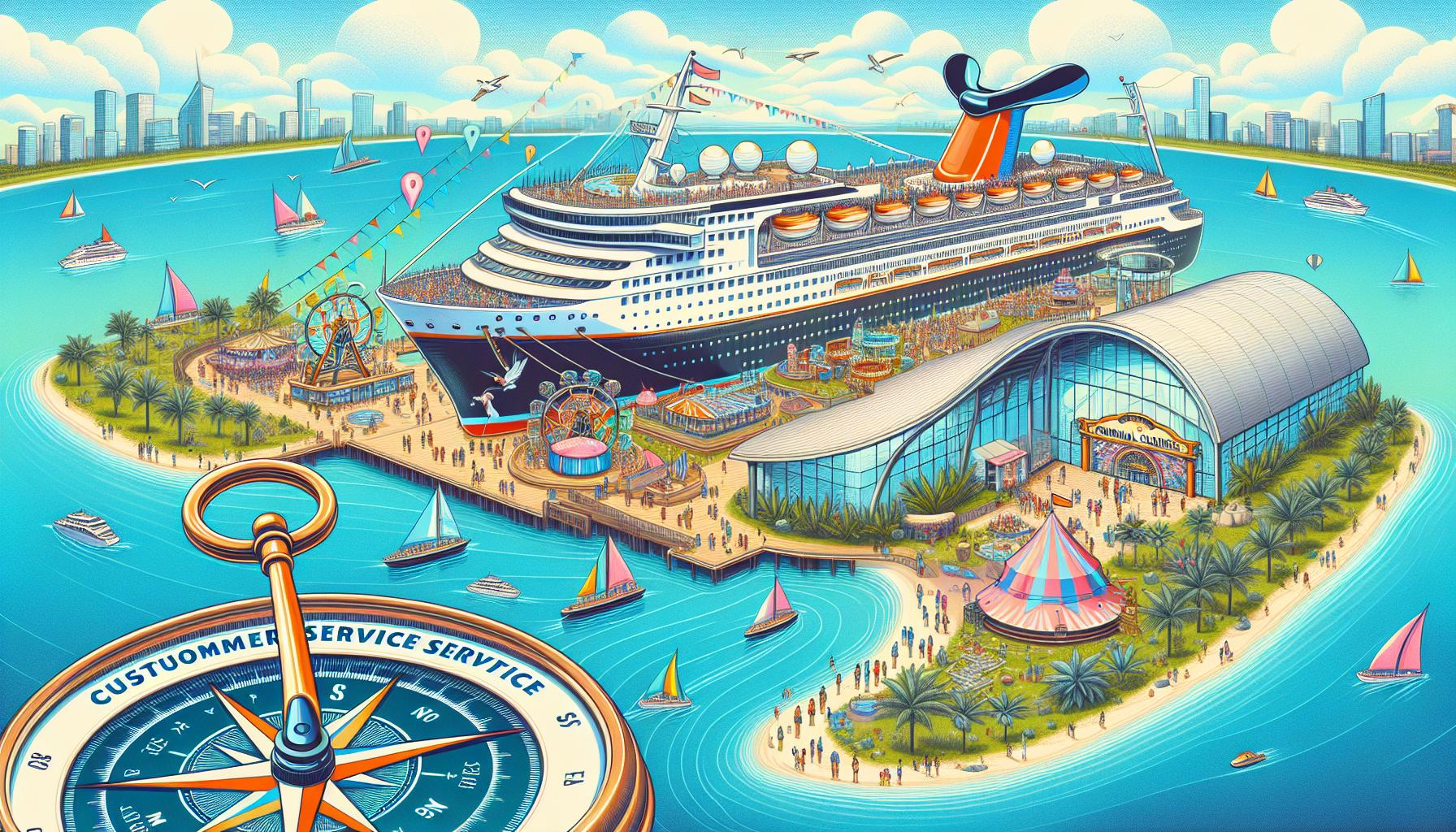 How ⁣to Find the⁣ Customer Service Center for Carnival Cruises