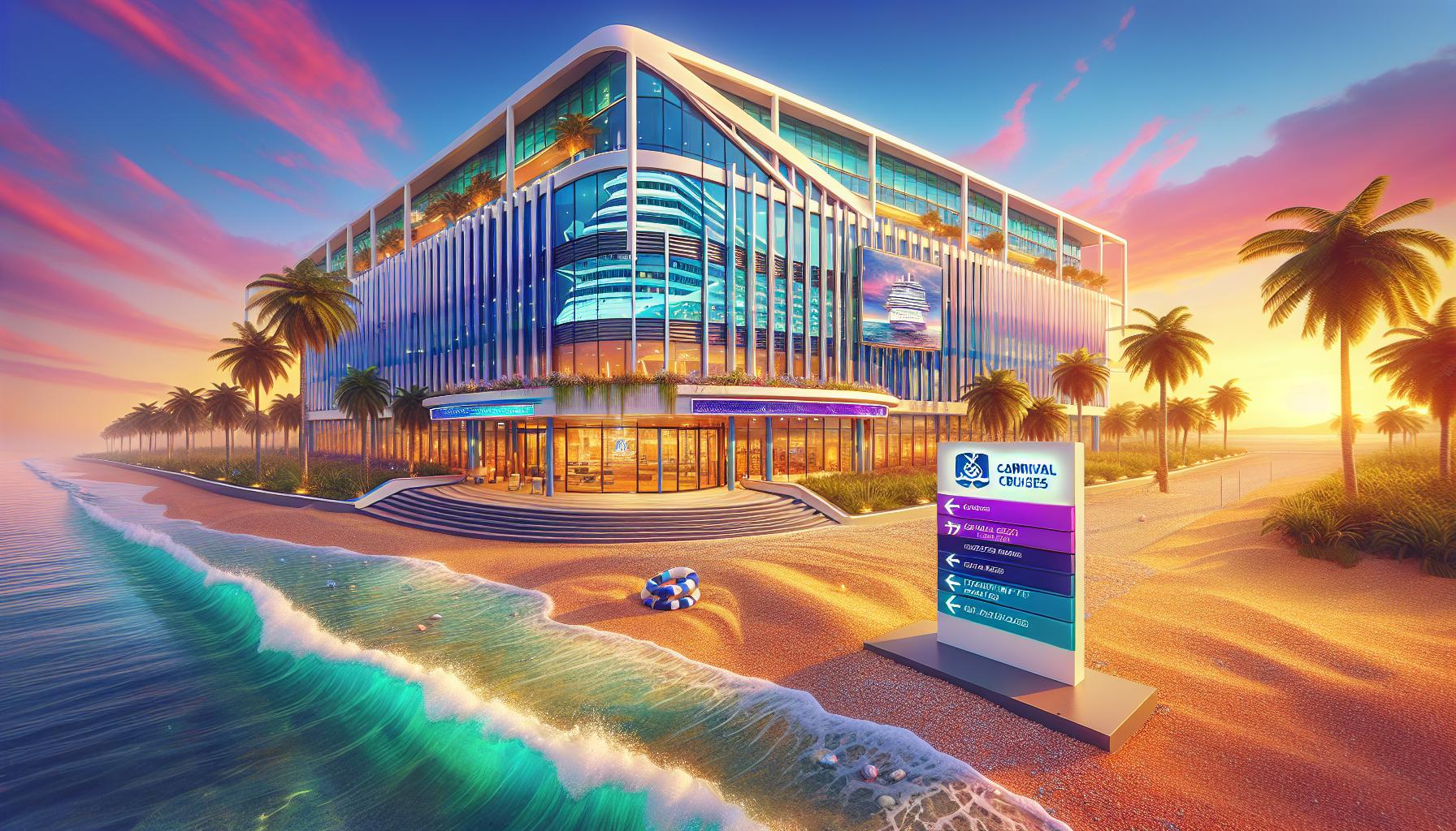 Carnival ⁣Cruises headquarters ​Location and Contact Information
