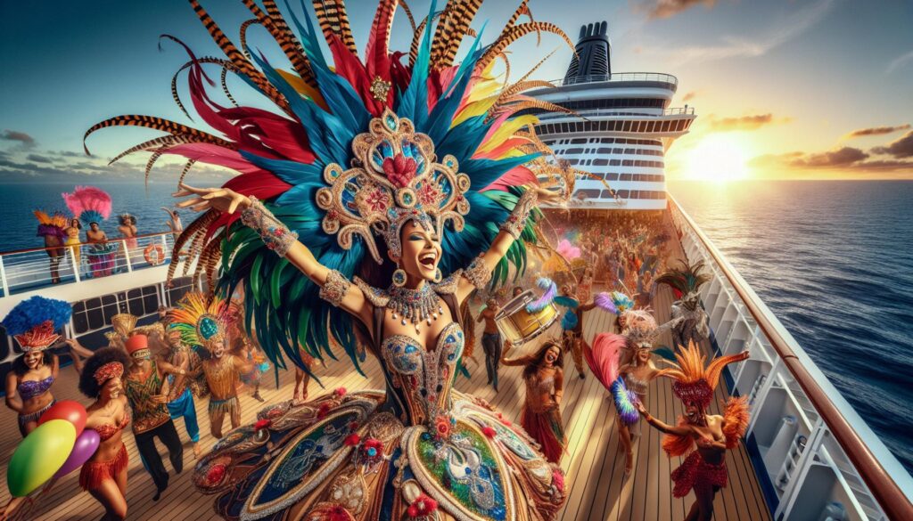 carnival is bacchanal jubilee queen cruises 4 aug