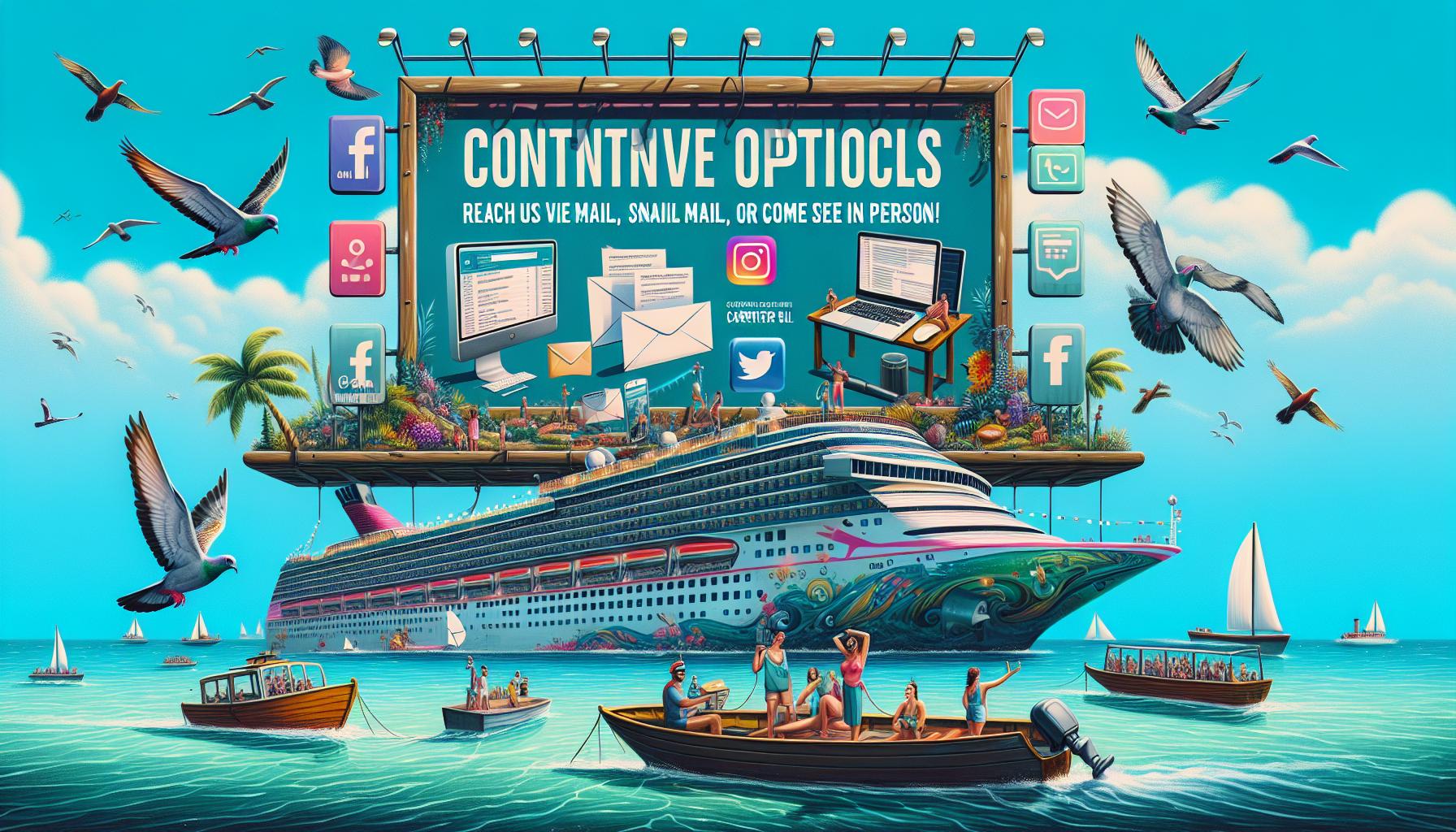 Option⁢ Contact Options if You Can't Reach‍ Carnival ⁢cruises by Phone