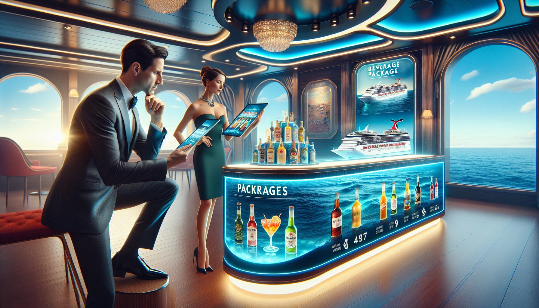 How to Choose the Best‍ Drink Package for Your Carnival Cruise