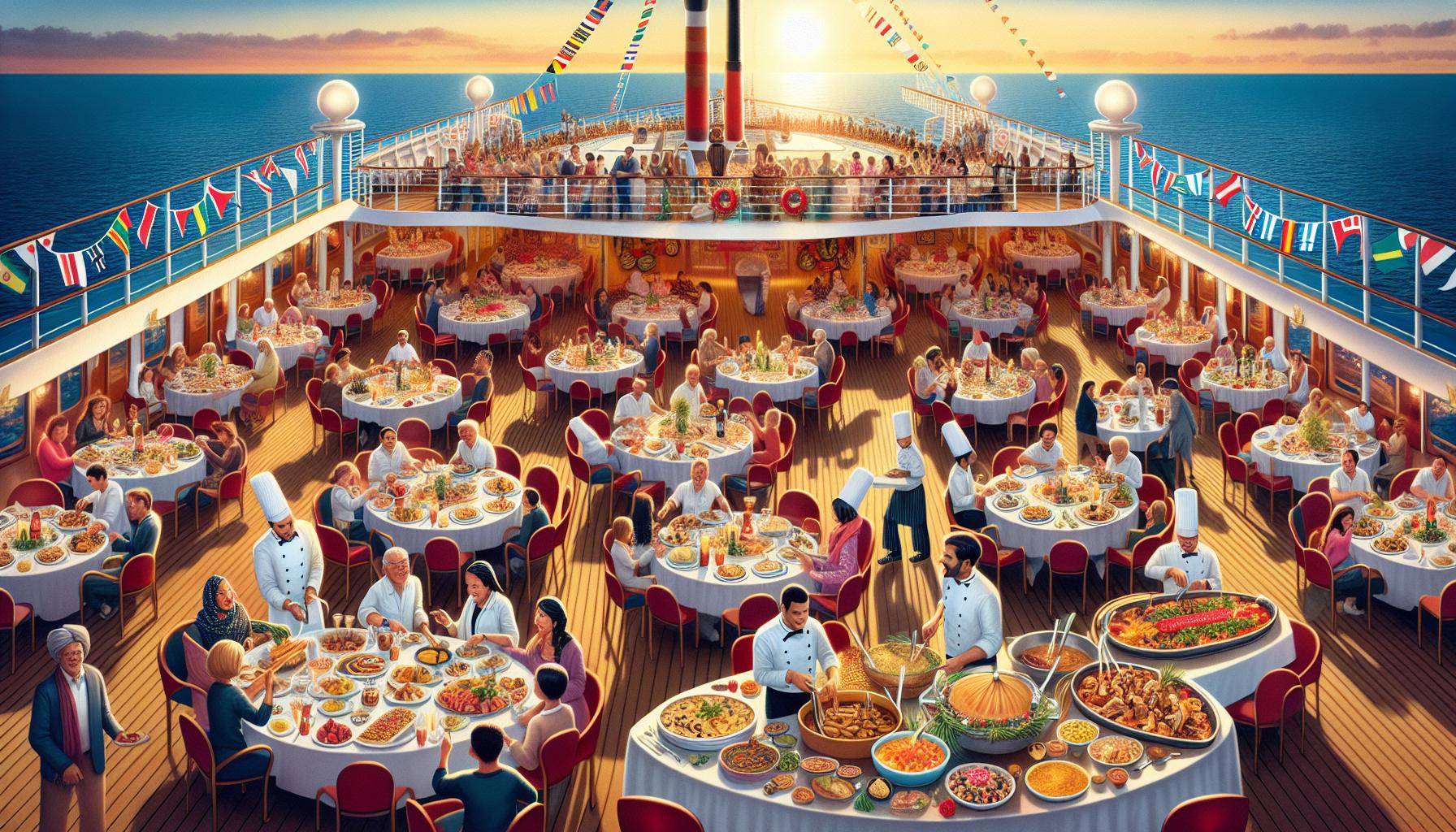 Cuisine and culture ⁢Aboard Carnival's European voyages