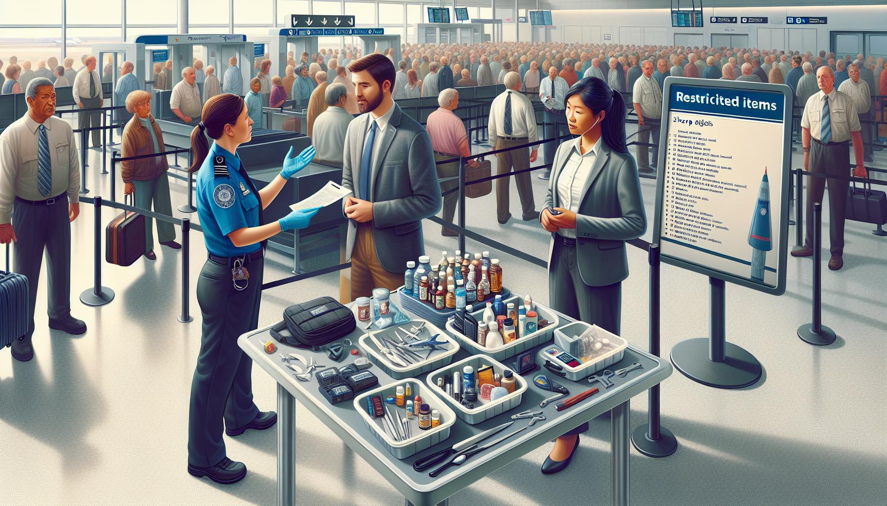 How⁢ to Handle⁣ Restricted Items‌ at⁤ Security Checkpoints