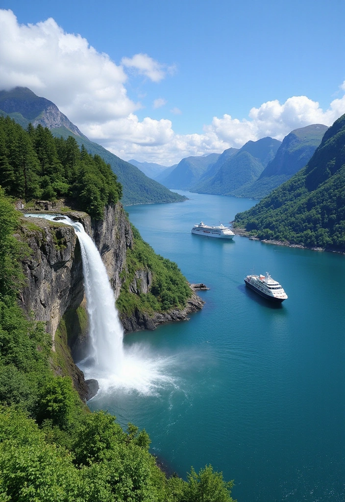10 Breathtaking Norwegian Cruise Routes That Will Leave You Speechless! - 1. The Geirangerfjord Route 1