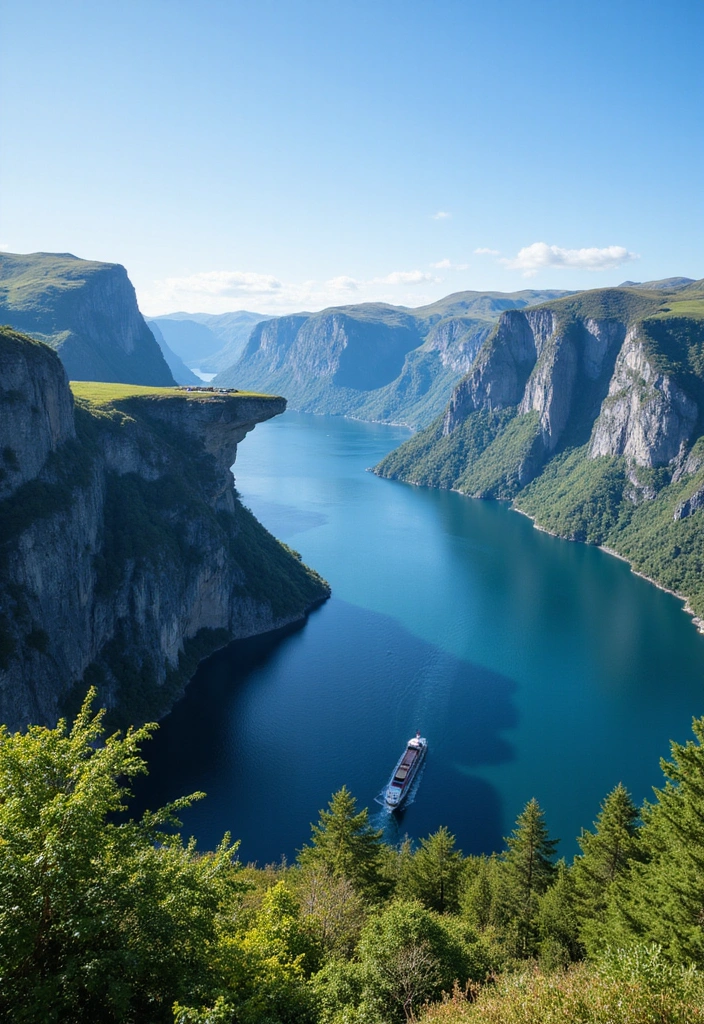 10 Breathtaking Norwegian Cruise Routes That Will Leave You Speechless! - 9. The Lysefjord Adventure 1